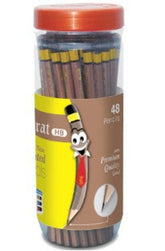 goldfish lead pencils' jar, 48 pencils, HB21/2